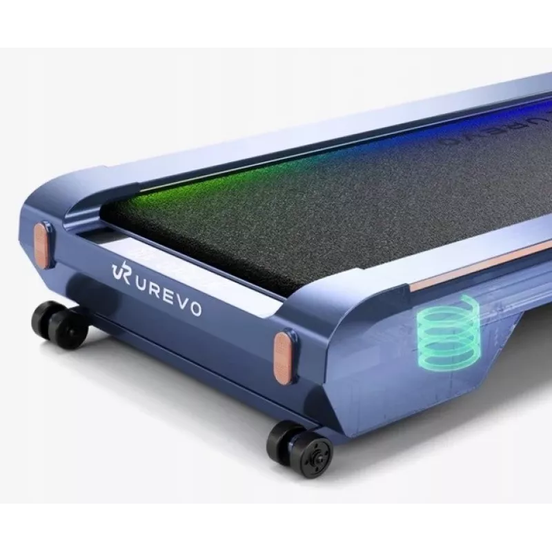 Skrejceliņš UREVO CyberPad — skriešanas laukums 419×1099 mm, motors 2,5 ZS, ātrums 0,6–4 km/h, max svars 120 kg
