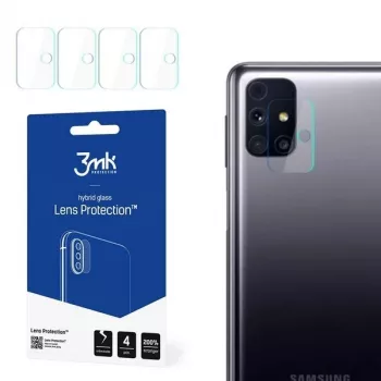 Kameras lēcas aizsargs 3MK Samsung Galaxy M31s — 1 gab.