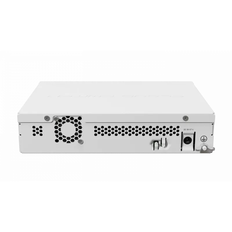 MikroTik CRS310-1G-5S-4S+IN pārvaldāms L3 tīkla slēdzis — 1U, 1x Gigabit, 5x SFP, 4x SFP+, 10G, DC/PoE 18–57V, 20W max