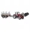 Bruder 02046 Sarkanā traktora rotaļlieta