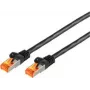 Tīkla kabelis ShiverPeaks BS08-26195 45m Cat6a S/FTP Melns