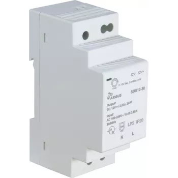 Barošanas bloks INTER-TECH SDS 12-30 12V 30W kompakts komutācijas barošanas avots