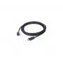 HDMI v2.0 kabelis ar 90° leņķa vīrišķo savienotāju un taisno vīrišķo savienotāju, 19 kontaktu apzeltīti savienotāji, 1,8 m, bez iepakojuma