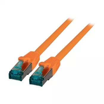 EFB-Elektronik RJ45 Patch Kabelis Cat.6A S/FTP LSZH oranžs 0,5m (MK6001.0,5O)