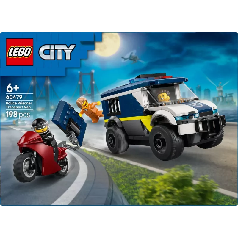 LEGO CITY 60479 Policijas transporta furgons