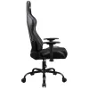 Spēļu krēsls SUBSONIC SA5609-M1, ergonomisks dizains ar regulējamiem roku balstiem