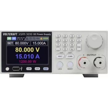Voltcraft VSPP-3030 Laboratorijas barošanas bloks statīva montāžai regulējams 0-30 V / DC 0-15 A (VC-17068700)