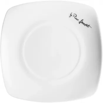 Trauku komplekts LAMART LT9002 — 6 porcelāna šķīvji: 2×25cm, 2×20cm, 2×17cm, balts
