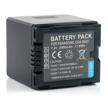 Papildu akumulators Panasonic VBD210 (CGA-DU21) 7.2V 1860mAh uzlādējams