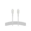 USB kabelis Belkin BOOST↑CHARGE PRO Flex 2m USB-C balts