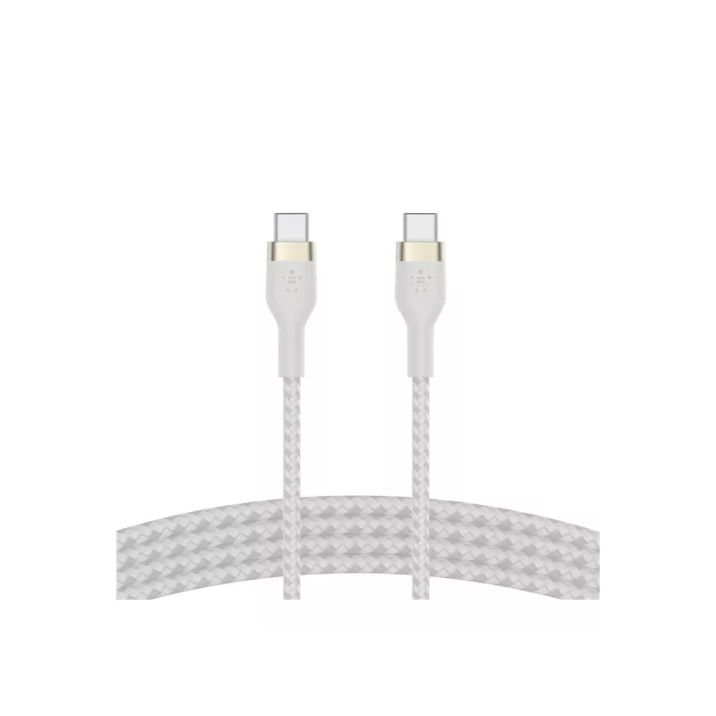 USB kabelis Belkin BOOST↑CHARGE PRO Flex 2m USB-C balts