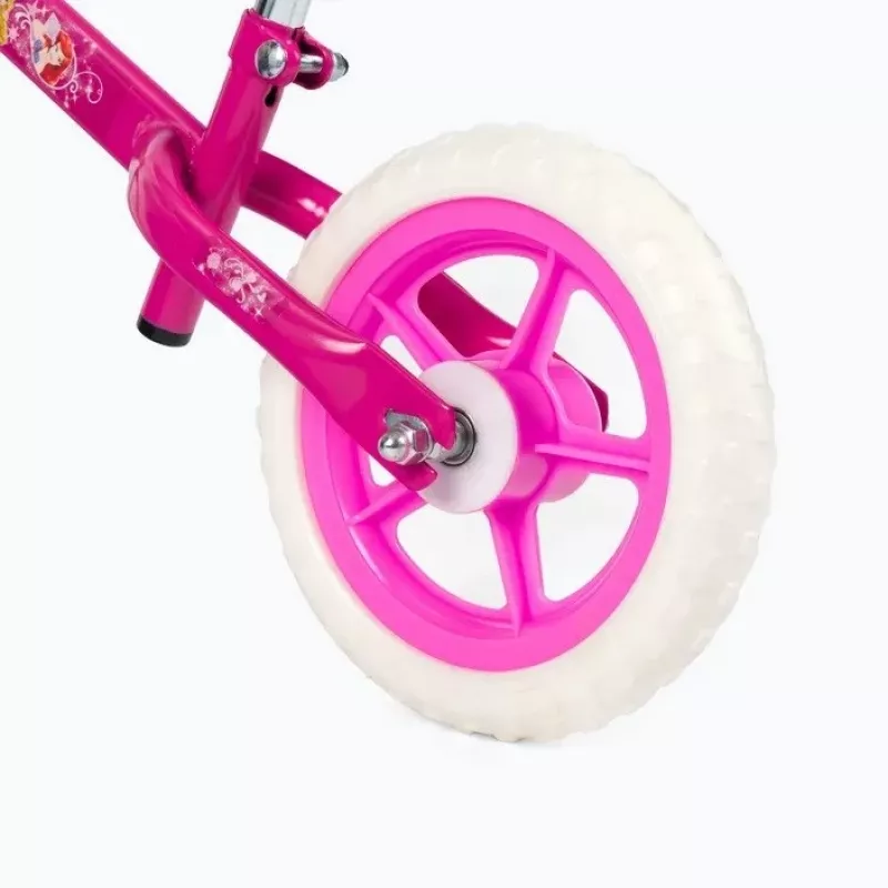 Balansa velosipēds HUFFY Princess 10 collu bērniem, bez pedāļiem, viegls rāmis, putu riepas