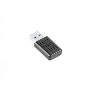 Bezvadu USB tīkla adapteris LANBERG NC-1200-WI, WLAN USB 3.0, 2x iekšējās antenas 2 dBi, līdz 1167 Mbit/s