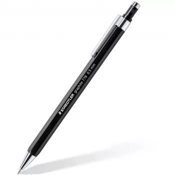 Grafīta zīmulis Staedtler 7785ABK25D HB sešstūrains melns/sudrabs, 1 gab.