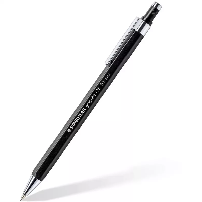 Grafīta zīmulis Staedtler 7785ABK25D HB sešstūrains melns/sudrabs, 1 gab.