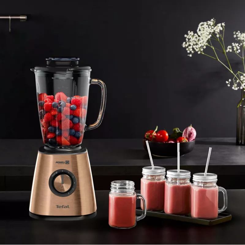 Galda blenderis Tefal BlendForce BL439G10 — 800 W, 1,75 L stikla trauks, ledus drupināšana