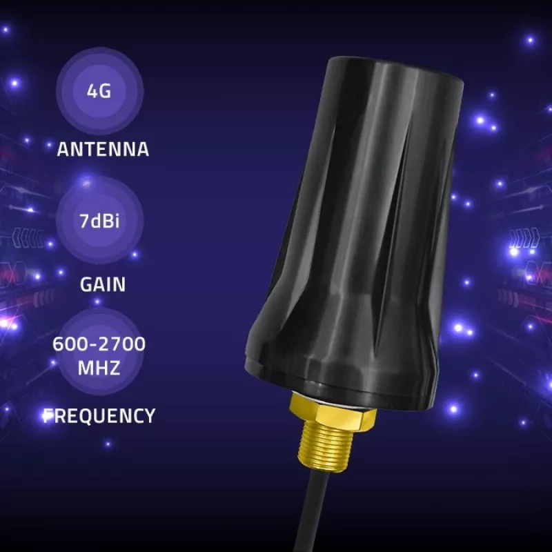 QOLTEC 4G LTE Divu antenu komplekts 7dBi Āra visvirziena antena