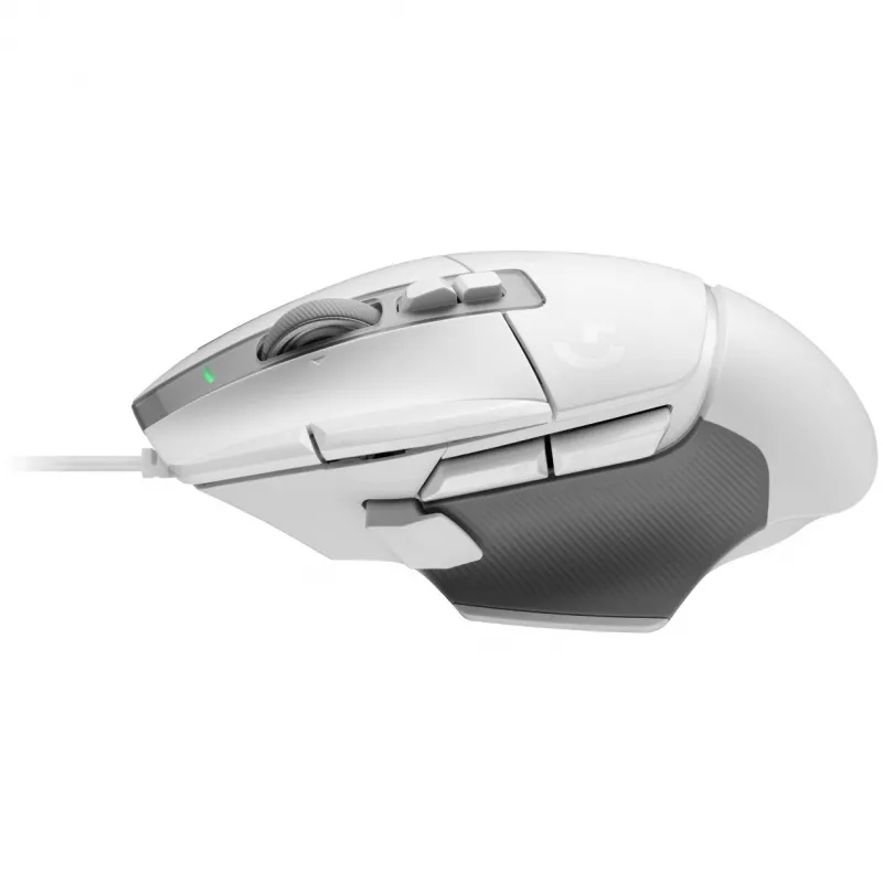 Spēļu peles komplekts Logitech G G502 X ar G240 cieto spēļu peļu paliktni — labā roka, optiskais 25600 DPI, USB Type-A, 13 pogas, balts