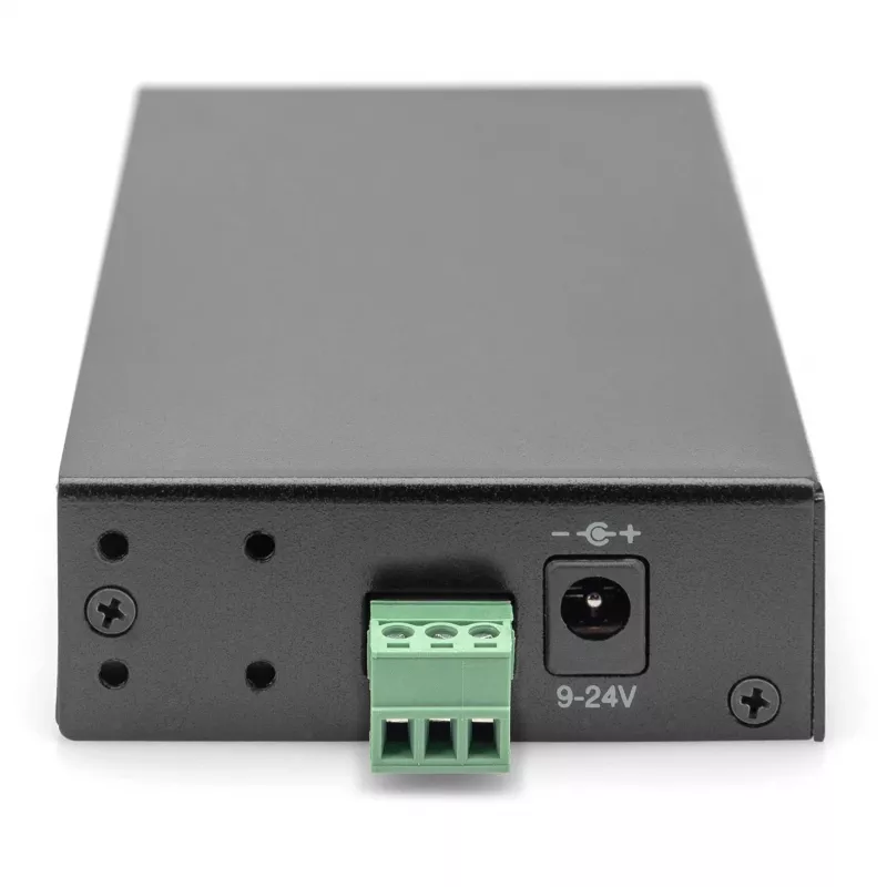 DIGITUS USB-Hub 4-Port 3.0 -> 4x A3.0 industrial line melns
