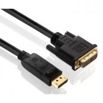 Video kabeļa adapteris PureLink PI5200-020 2m DisplayPort DVI melns