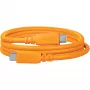 Rode SC27-O USB-C uz USB-C kabelis USB 3.2 Gen1, Oranžs (2m, PD)