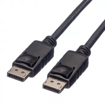 ROLINE 11.04.5767 DisplayPort kabelis 1,5 m Melns