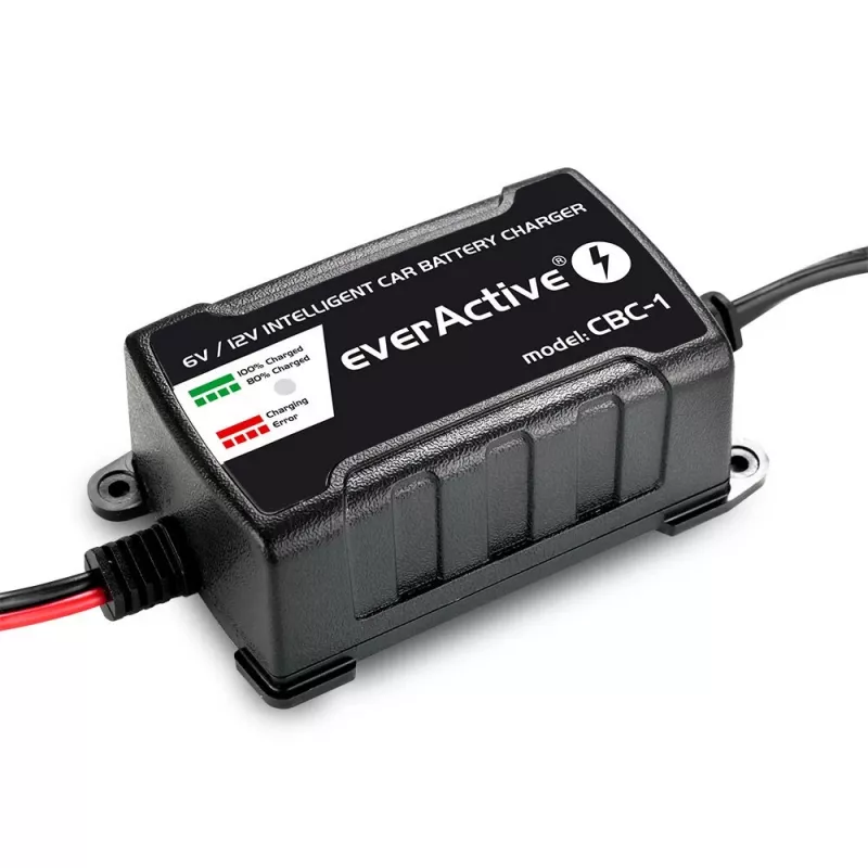 Automašīnas akumulatora lādētājs everActive CBC1 6V/12V