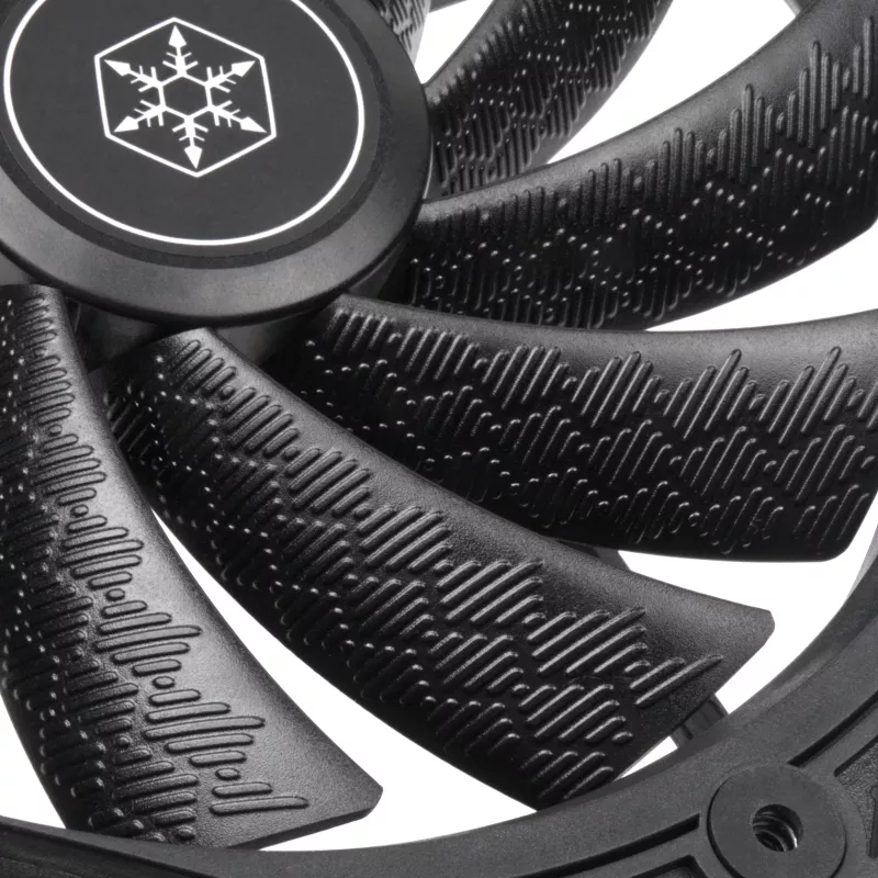 Dzesēšanas ventilators SILVERSTONE SST-SF160B 160mm melns aksiālais ventilators
