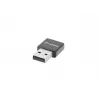 USB bezvadu tīkla adapteris LANBERG NC-0300-WI, 2x iekšējās antenas 2 dBi, USB 2.0, līdz 300 Mbit/s, melns