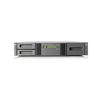 Hewlett Packard Enterprise HPE StorageWorks MSL2024 - Lentu bibliotēka - LTO Ultrium - maksimālais diskdziņu skaits: 2 - Rack - stiprināms statīvā - 2U - svītrkodu lasītājs - ProLiant DL120