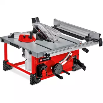 EINHELL Power X-Change akumulatora galda zāģis TE-TS 36/210 Li-Solo, 36V (2x18V), sarkans, bez akumulatora un lādētāja