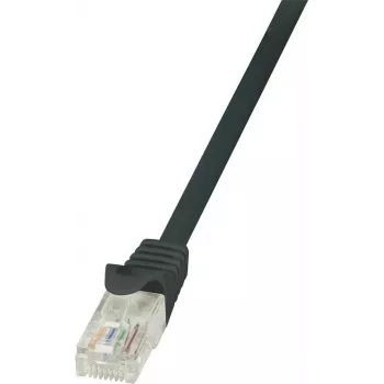 Tīkla kabelis LogiLink Cat.6 U/UTP RJ-45 10m Melns
