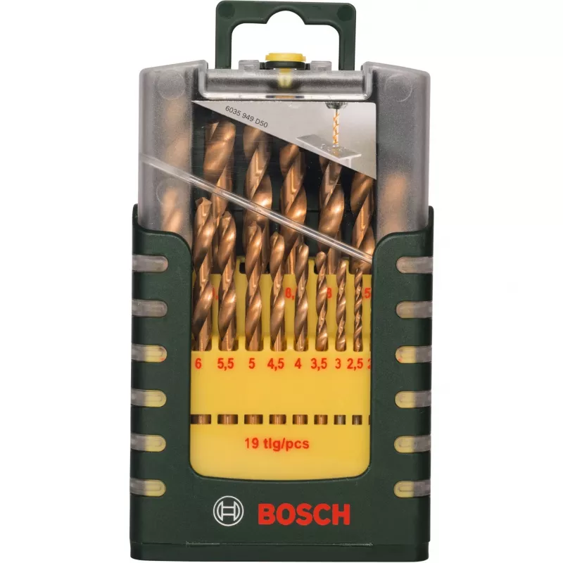 Bosch Prom 19-tlg. Metallbohrer HSS-TiN 2607017152 Urbju komplekts 19 gab.