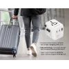 Ceļojumu lādētājs GEMBIRD TPA-1A2C20-01-W — 20 W, USB-A (18 W) + 2× USB-C (20 W), E tipa kontaktdakša, balts