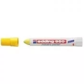 Permanentais marķieris Edding 950 Bullet Tip Dzeltens 1 gab.