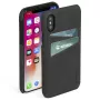 Krusell Sunne 2 Card Cover ādas maciņš iPhone XS Max melns