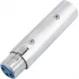 Audio adapteris Omnitronic 3-pin XRL sievišķais uz 5-pin XLR vīrišķais modelis 30226577