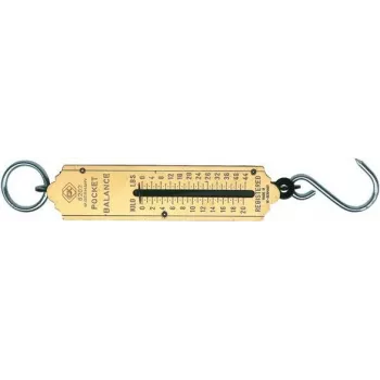 Mehāniskā pasta svari c.k tools T6202 066 — bēšs, kompakti galda svari pasta sūtījumiem