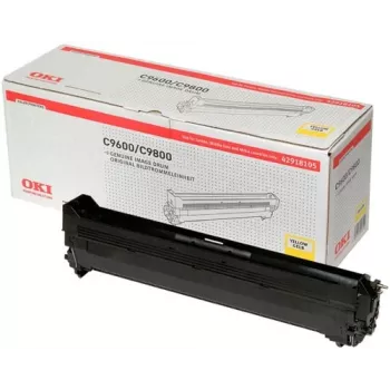 Oriģinālā OKI C9850/C9800/C9600 dzeltenā bungas 42918105