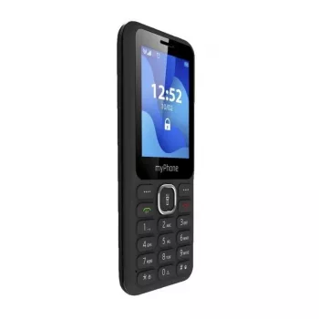 Mobilais telefons MYPHONE myPhone 6320, 2.4 collu ekrāns, Dual SIM, 1000 mAh, Bluetooth, FM radio, Melns