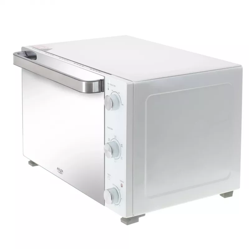 Elektriskais galda cepeškrāsns Adler AD 6027, 48 L, 1800 W, balta