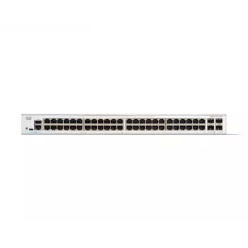 Cisco Catalyst 1300-48T-4G pārvaldāms slēdzis, 48 porti GE, 4x1GE SFP, ierobežota mūža aizsardzība (C1300-48T-4G)