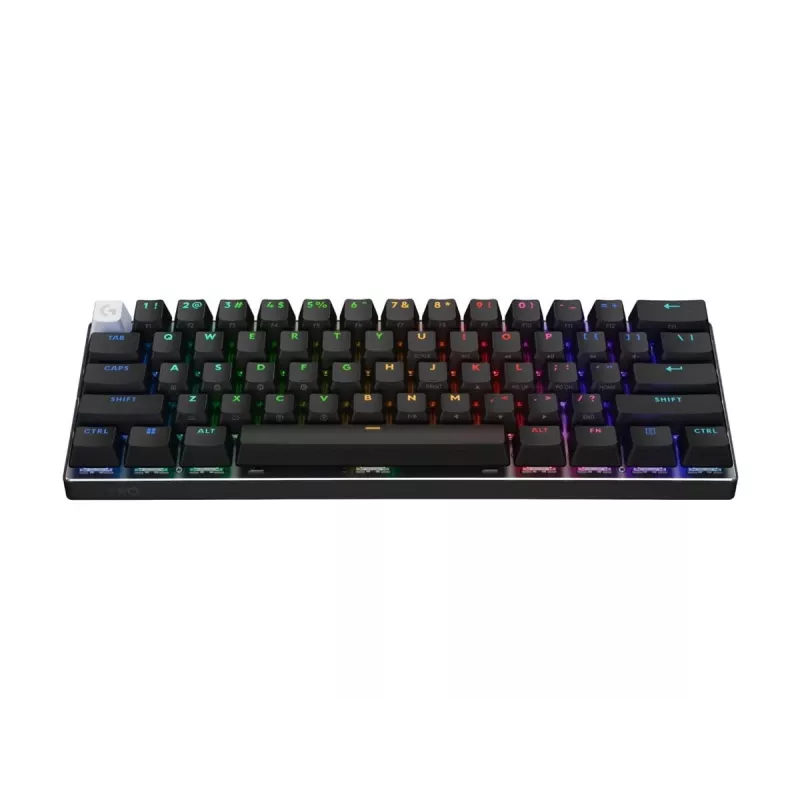 Logitech G PRO X 60 spēļu tastatūra, 60%, QWERTZ, melna, USB/LIGHTSPEED/Bluetooth