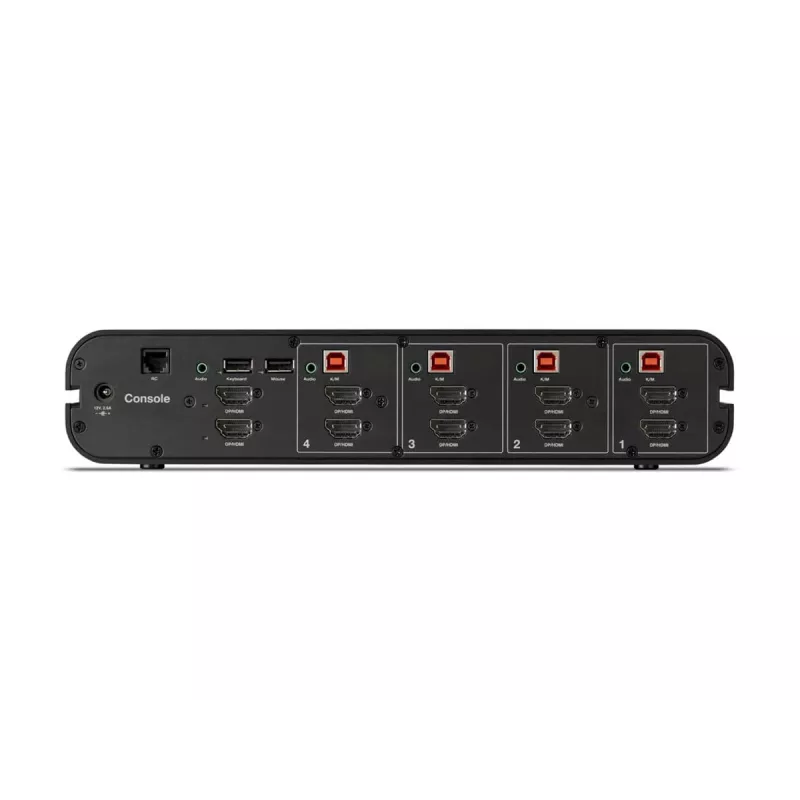 KVM slēdzis Belkin F1DN204KVM-UNN4 HDMI 4K USB Rack montāžai