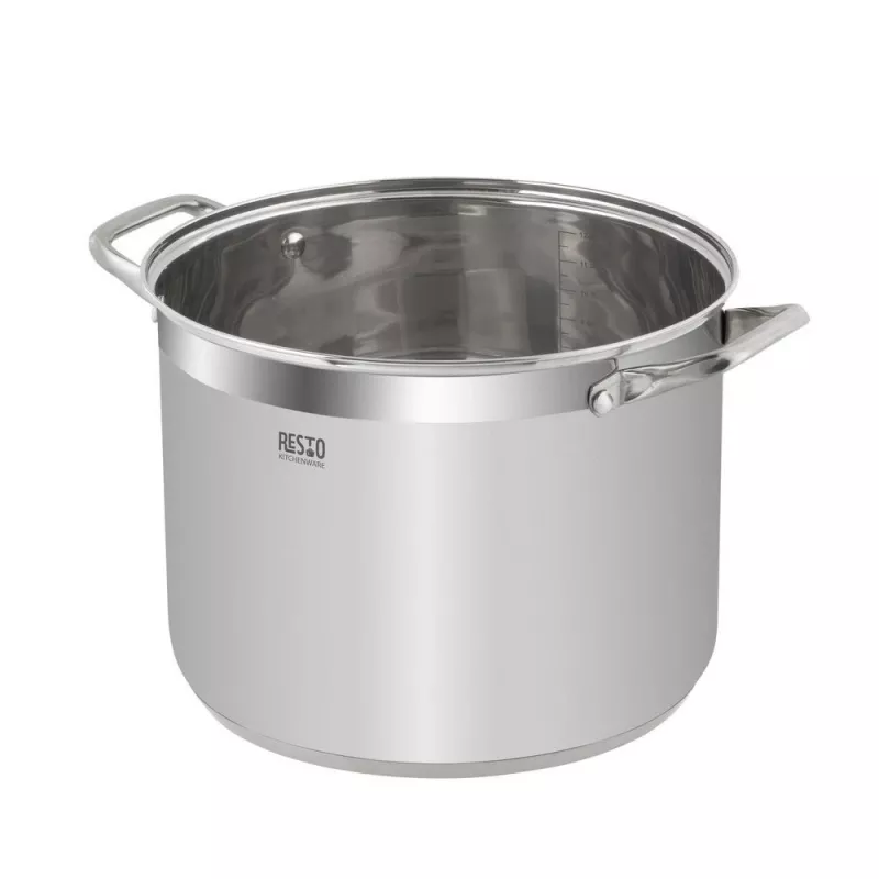 Resto Kitchenware Libra 13 L apaļš nerūsējošā tērauda katls 22 cm
