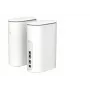 ZTE Z1320 bezvadu maršrutētājs Gigabit Ethernet divjoslu (2,4 GHz / 5 GHz) Balts