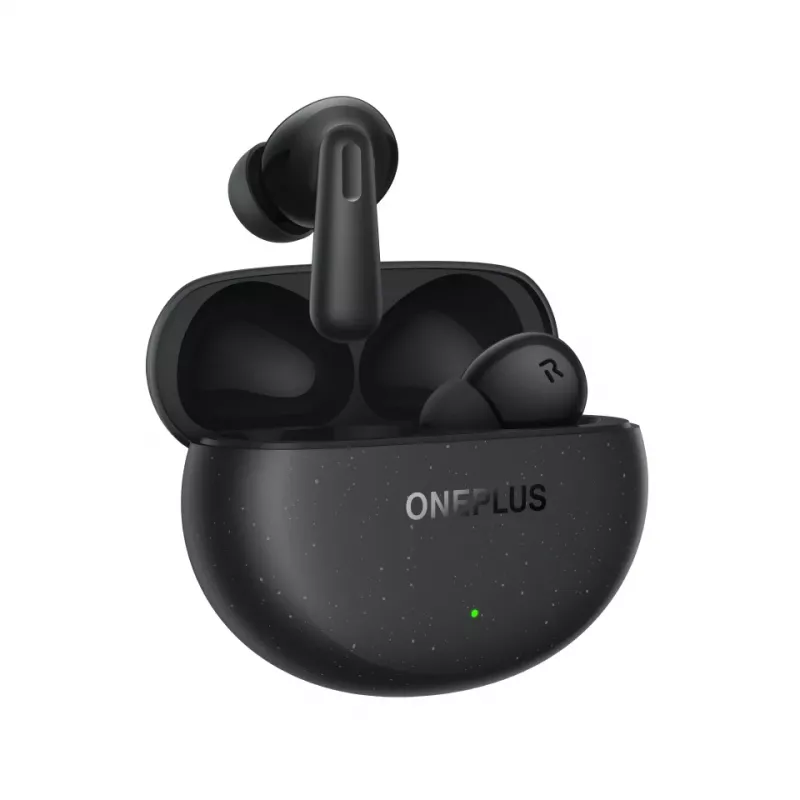 Bezvadu austiņas ar uzlādes futrāli OnePlus Nord Buds 3 Pro Melnas