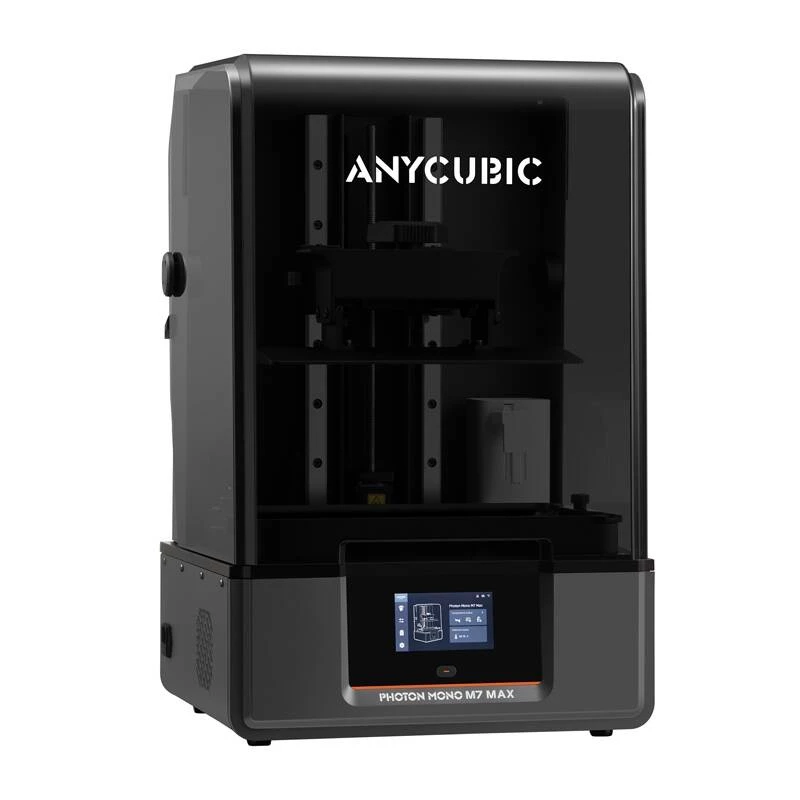 Anycubic Photon Mono M7 Max sveķu 3D printeris, 7K LCD, liela drukas telpa, melns