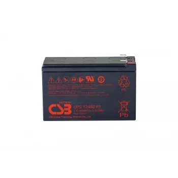 CSB Battery UPS12460F2 12V 9Ah AGM akumulators | 460 W