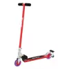 Bērnu skrejritenis Razor S Spark Sport — tērauda rāmis, salokāms, 2 riteņi, kājas bremze, vecumam 8+, max slodze 100 kg, melns/sarkans